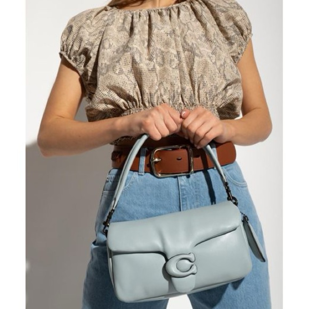Coach Pillow Tabby 26 Leather Convertible Shoulder Bag